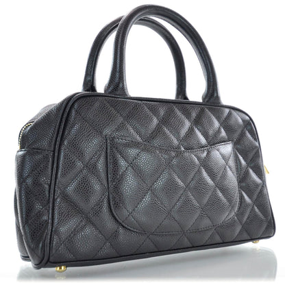 Chanel Caviar Small Bowler Black 3 of 9