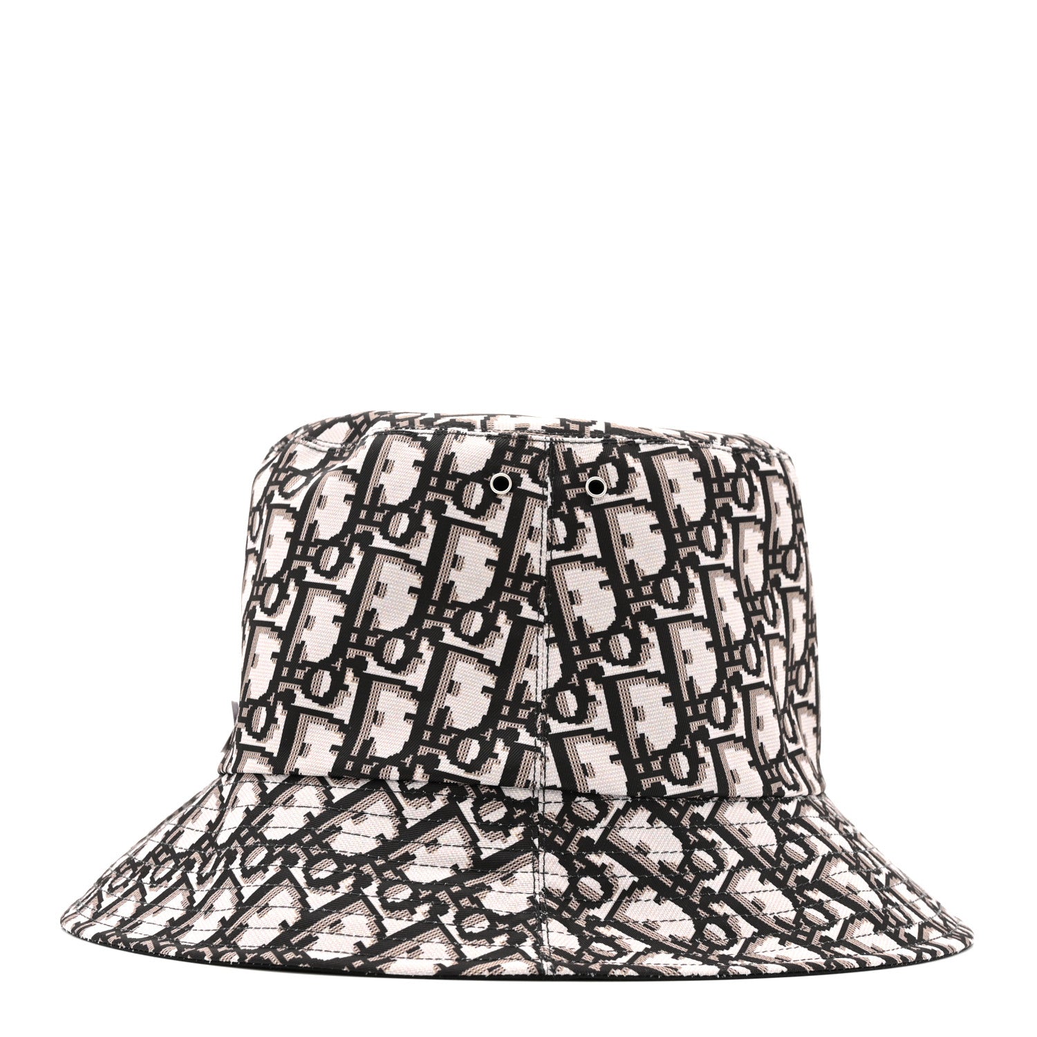 Dior キャスケット オブリーク 59 Christian Dior Oblique Reversible Teddy-D Brim Bucket Hat 59 Black