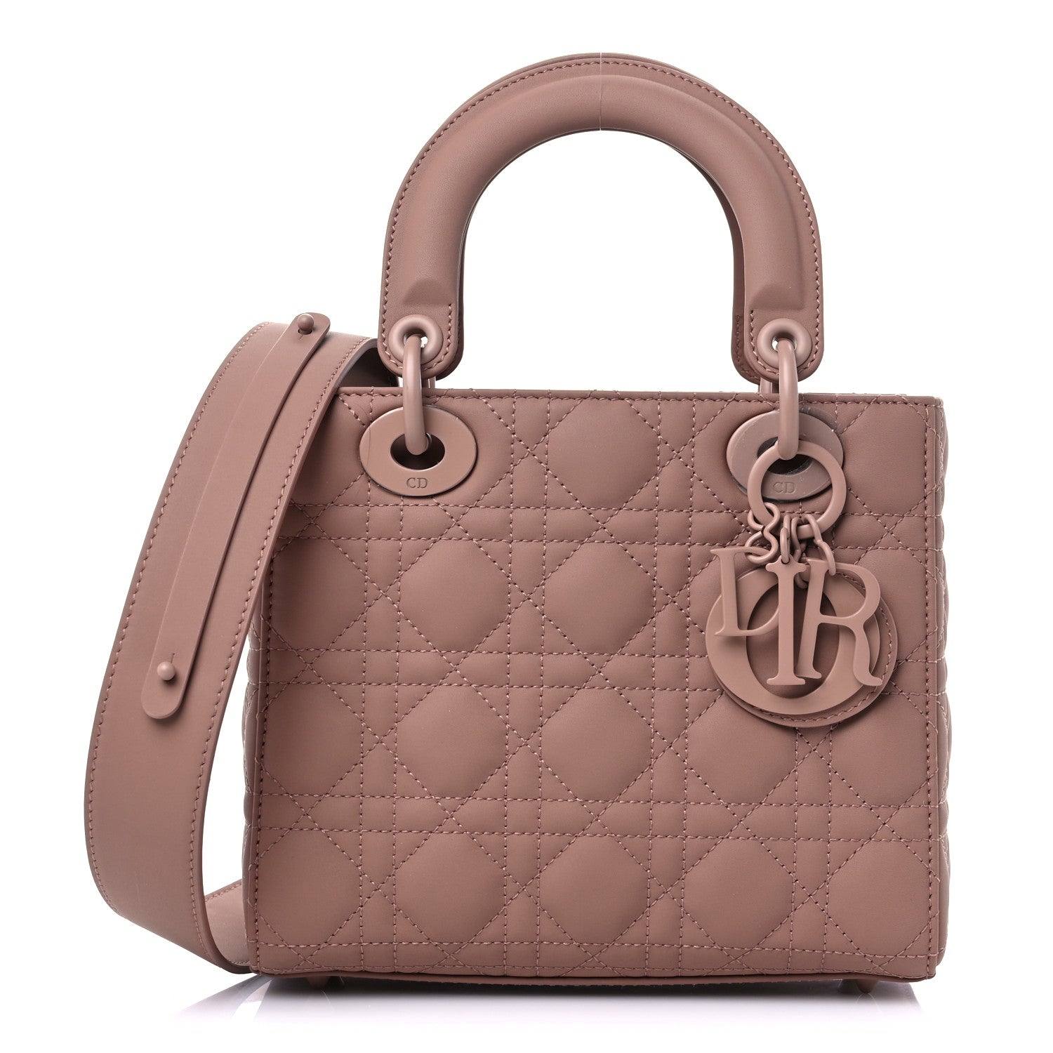 Christian Dior Ultra Matte Calfskin Cannage Small My ABCDior Lady Dior Beige 1 of 7