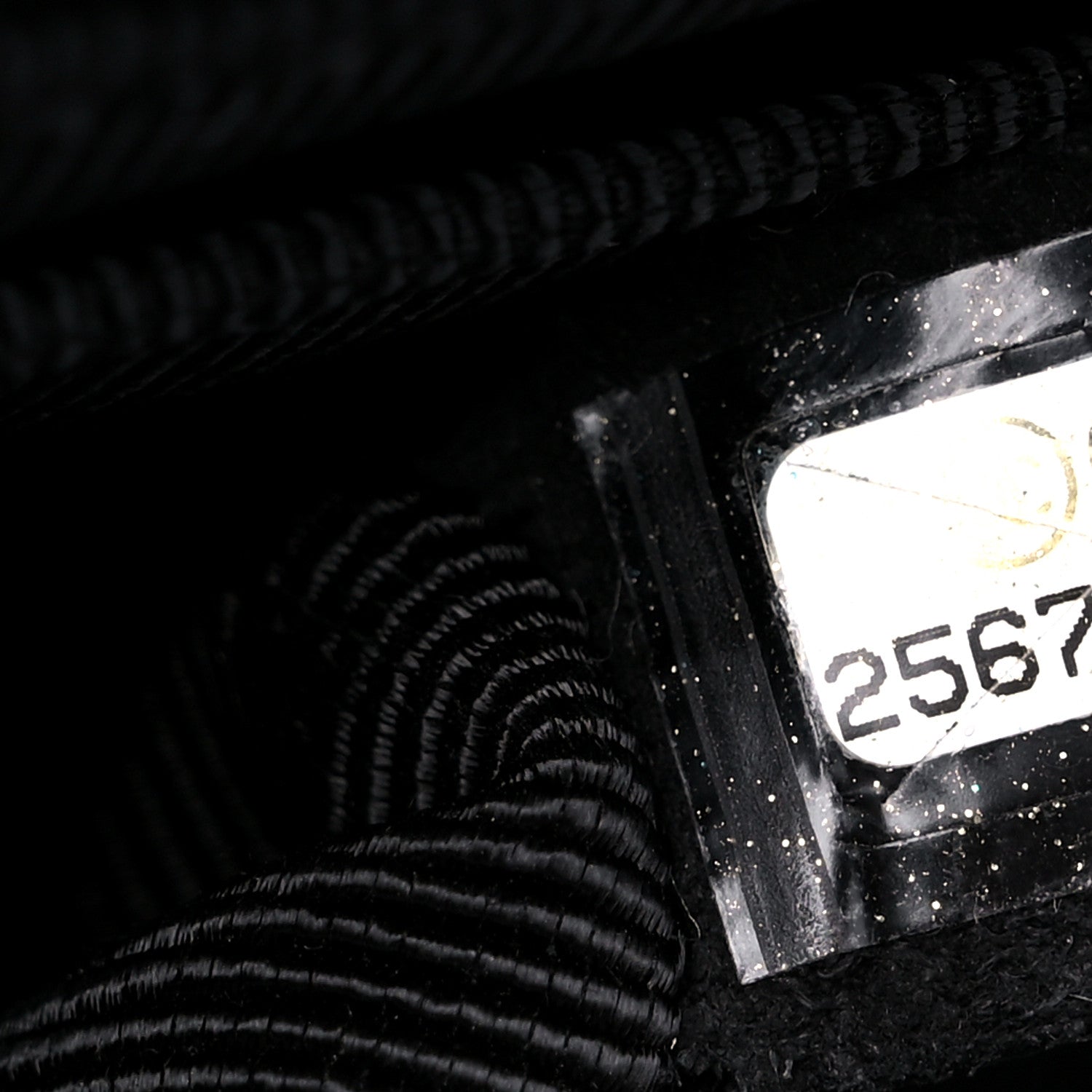 Chanel Tweed Patchwork Jumbo Single Flap Black 7 of 10