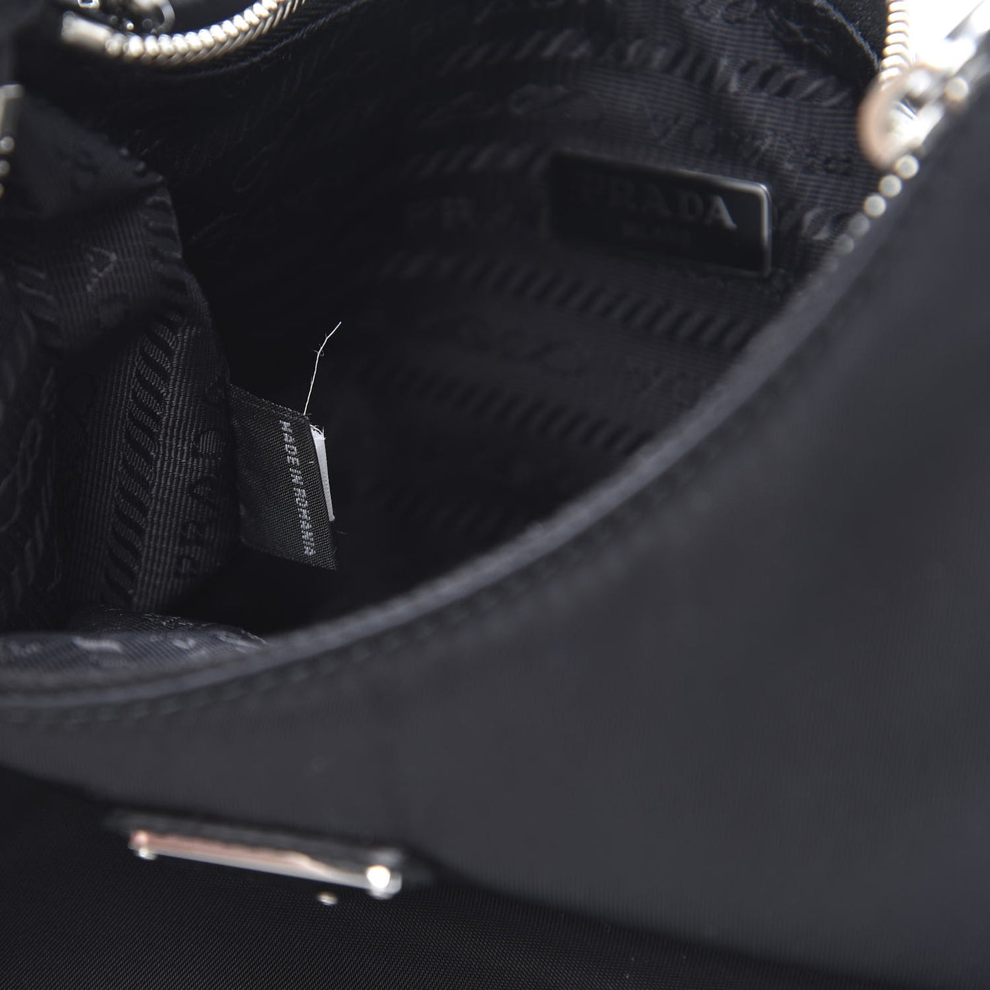 Nylon Re-Edition 2005 Shoulder Bag Black
