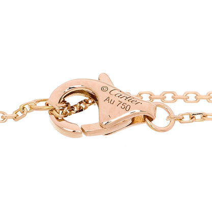 Cartier 18K Pink Yellow White Gold Trinity Bracelet 5 of 6
