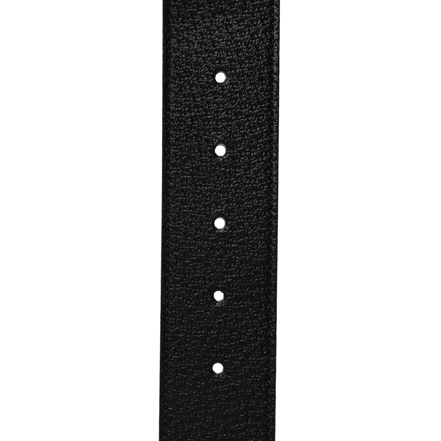 Textured Dollar Calfskin Nickel Double G 40mm Belt 95 38 Black