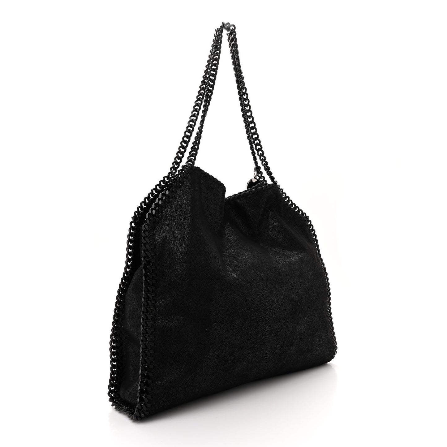 Shaggy Deer Small Falabella Tote Black