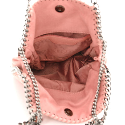 Stella McCartney Shaggy Deer Mini Falabella Fold Over Tote Pink 5 of 10