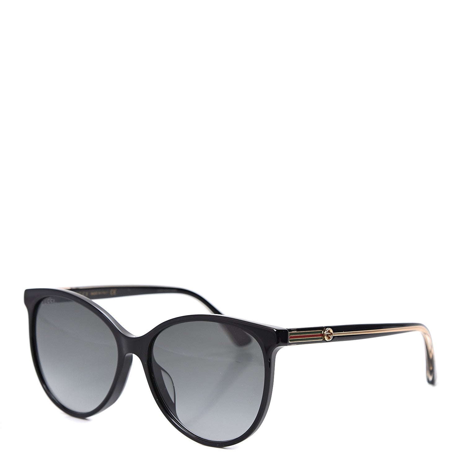 Gucci Web Sunglasses GG GG0377SK Black 1 of 8