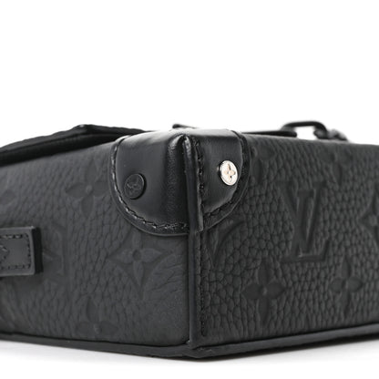 Louis Vuitton Taurillon Monogram Steamer Wearable Wallet Black 8 of 9