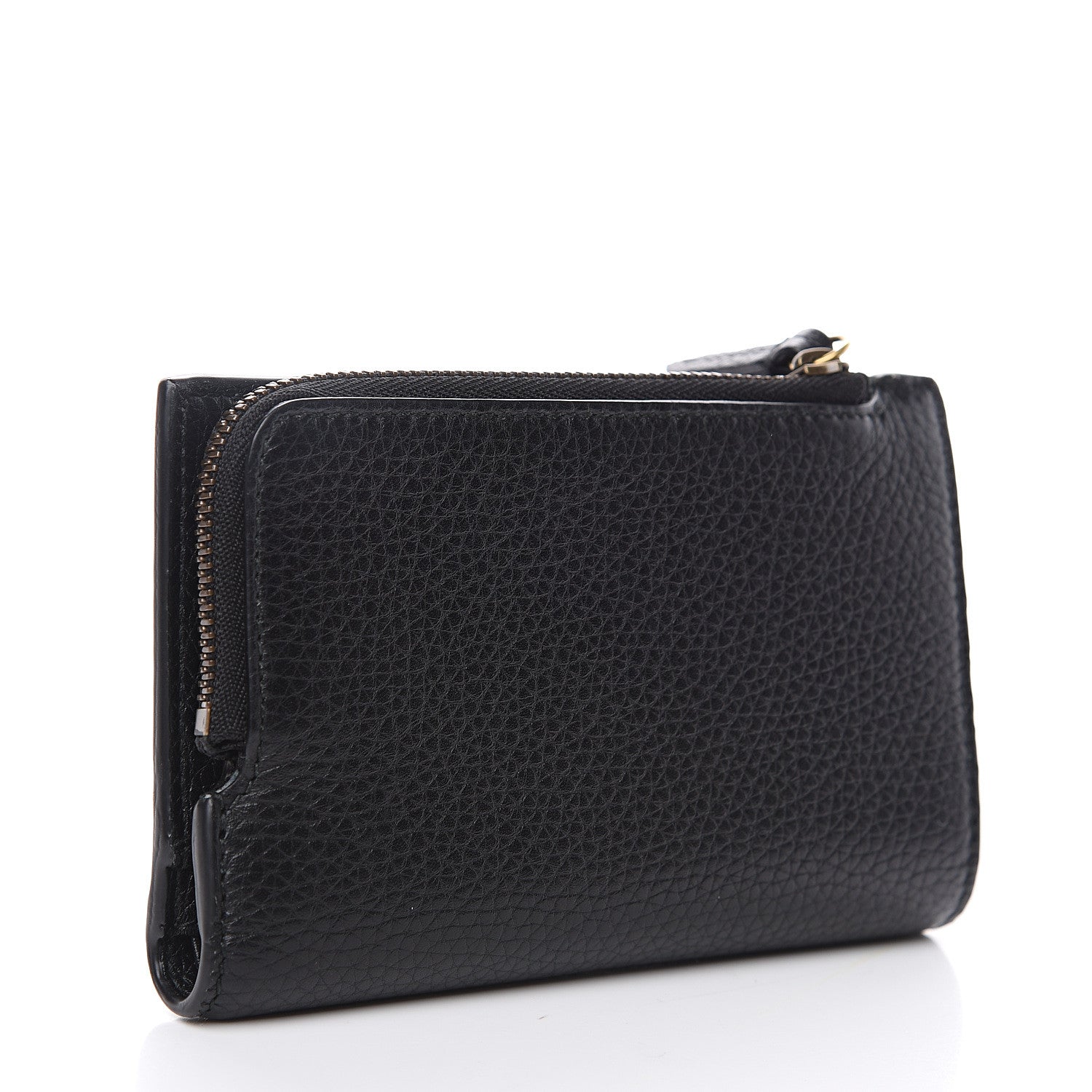 Gucci Calfskin Cellarius Blind For Bi-Fold Wallet Black 2 of 8