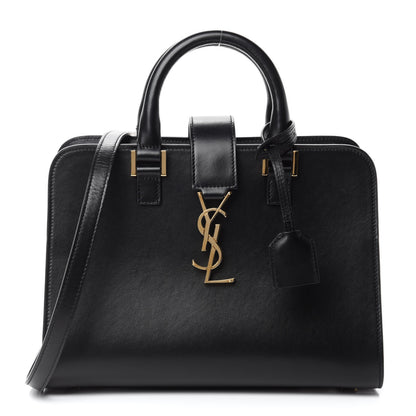 Saint Laurent Calfskin Monogram Baby Cabas Black 1 of 11