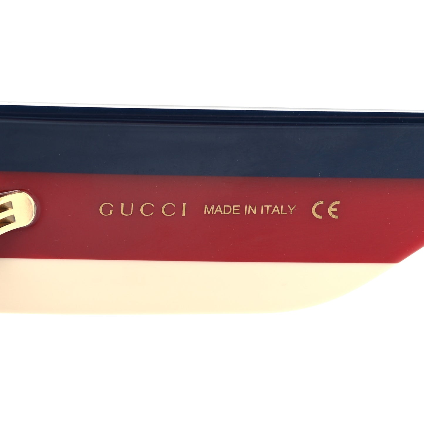 Acetate Web Oversized Frame Rectangle Sunglasses GG0276S Black Multicolor