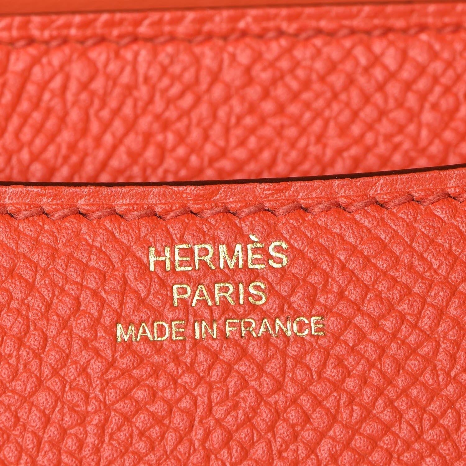 Hermes Epsom Constance 18 Poppy 13 of 16