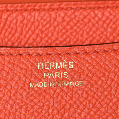 Hermes Epsom Constance 18 Poppy 13 of 16