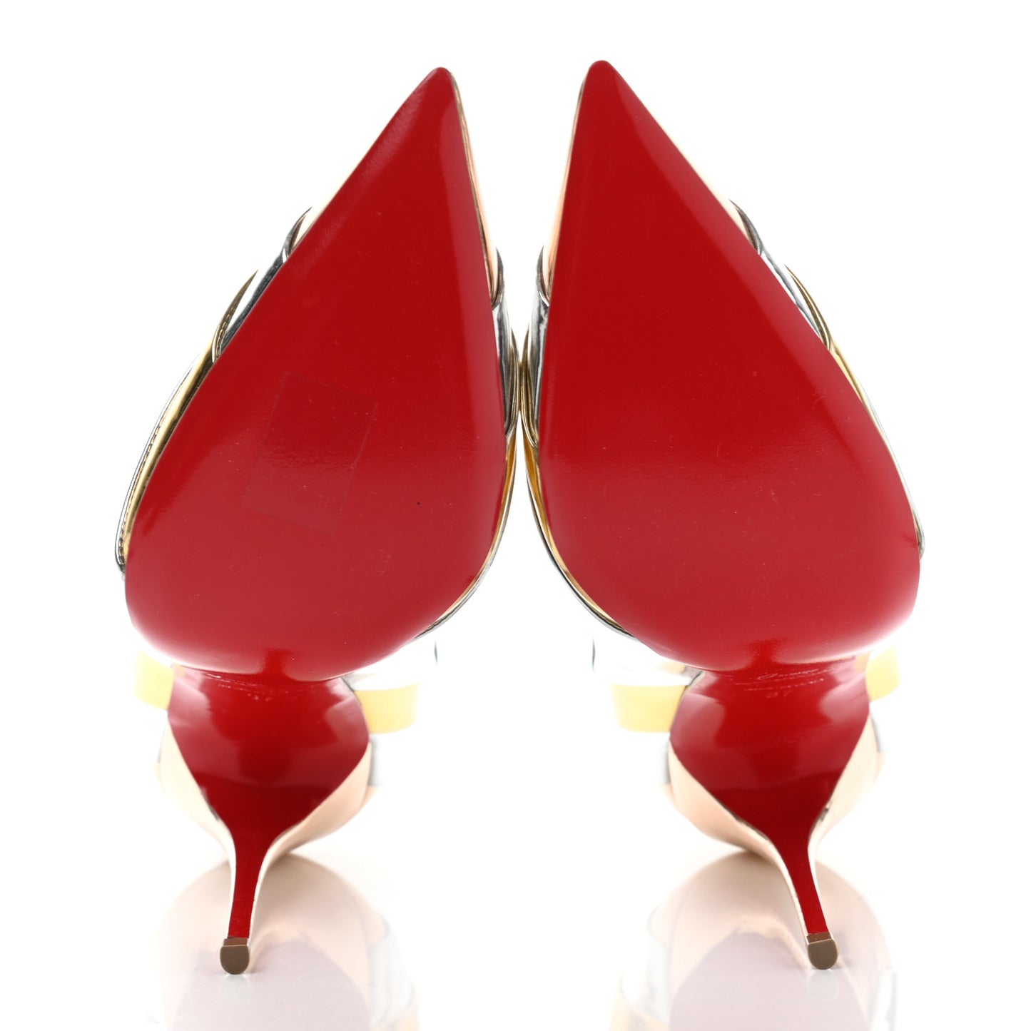 Nappa Patent Veau Mirror Eklectica 120 Pumps 37 Silver