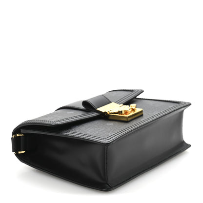 MCM Visetos Small Tracy Shoulder Bag Black 4 of 12