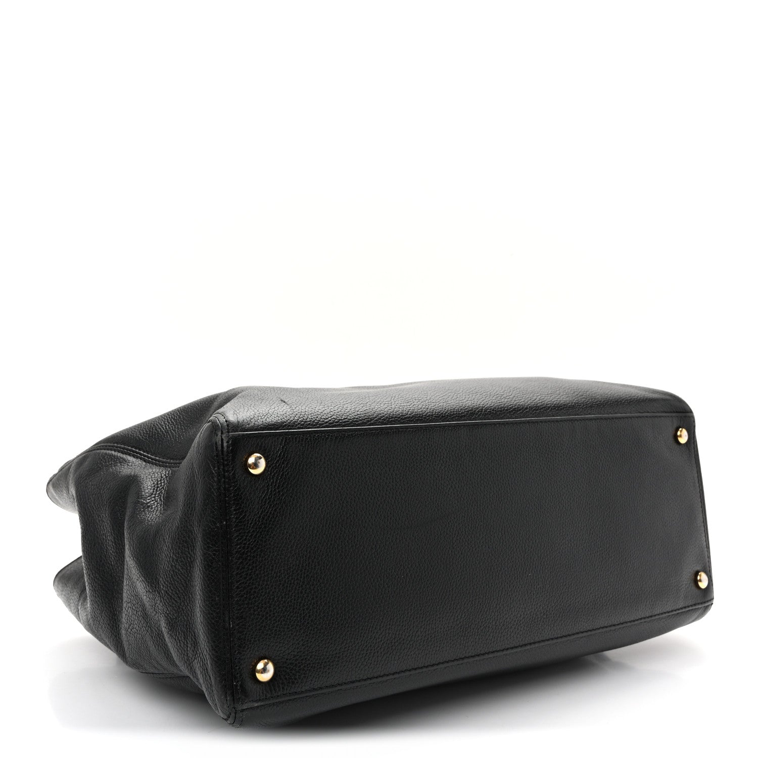 Chanel Calfskin Cerf Executive Shopper Tote Black 4 of 10