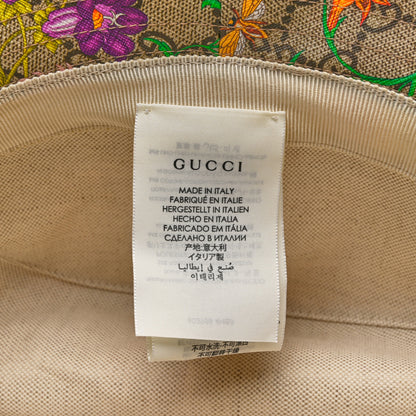 Gucci GG Supreme Monogram Flora Bucket Hat White 10 of 11