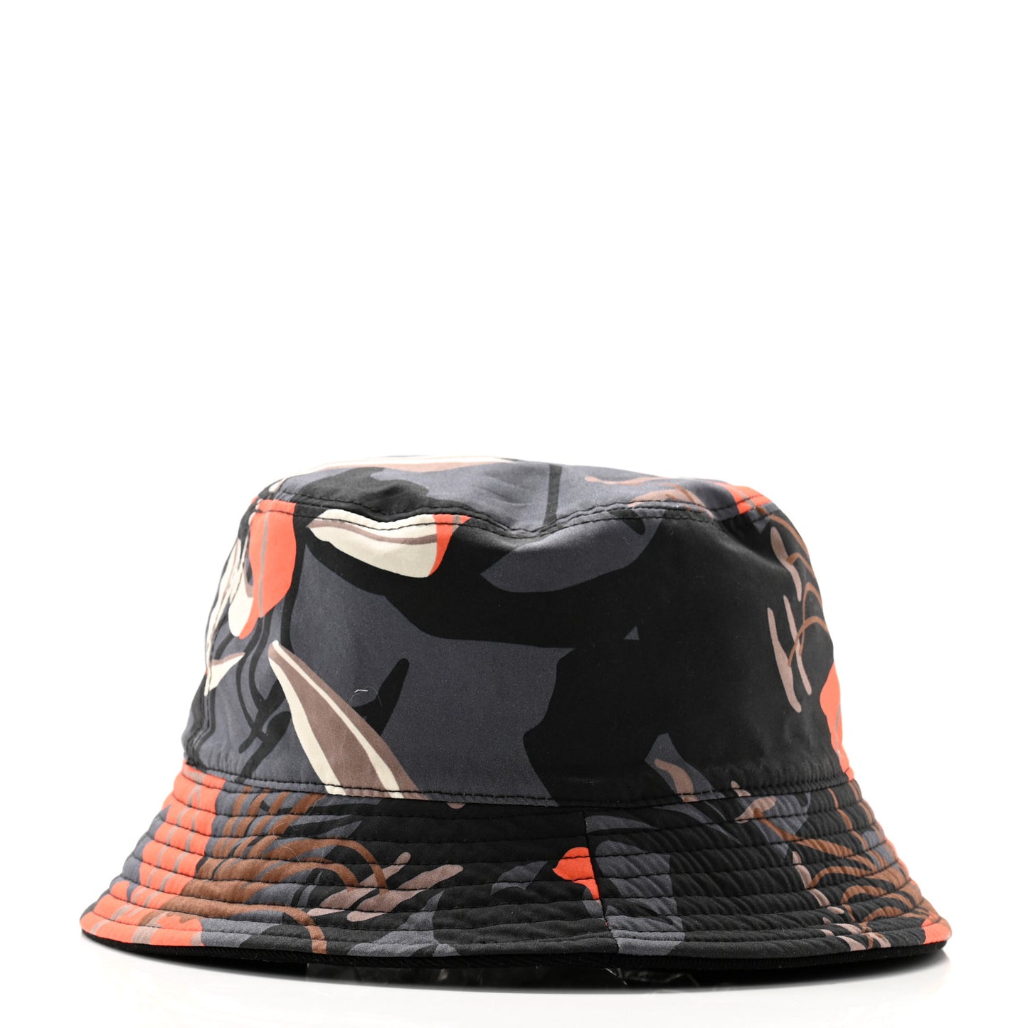 Canvas Reversible CC Bucket Hat S Black Multicolor