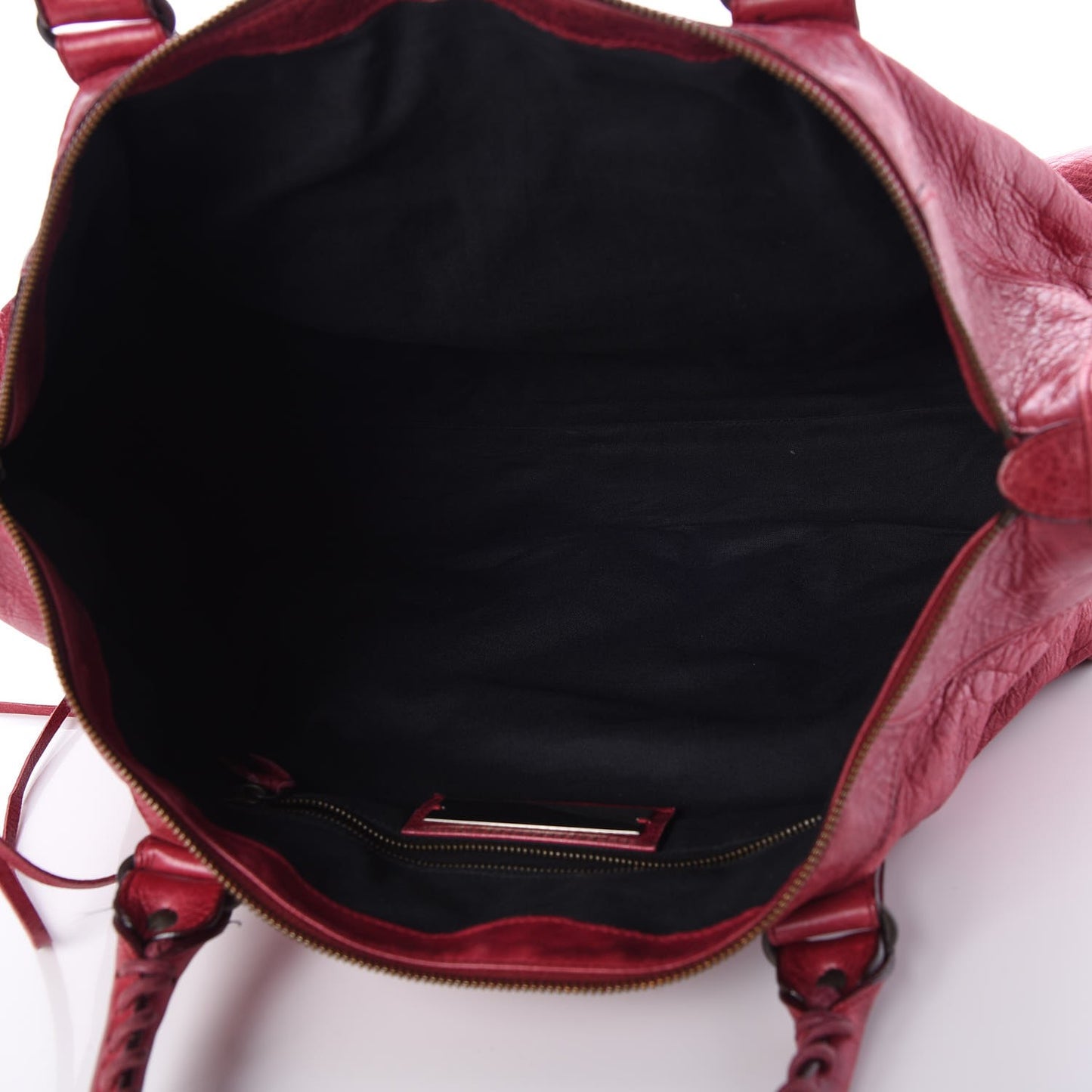 Agneau Classic Hardware Work Pourpre