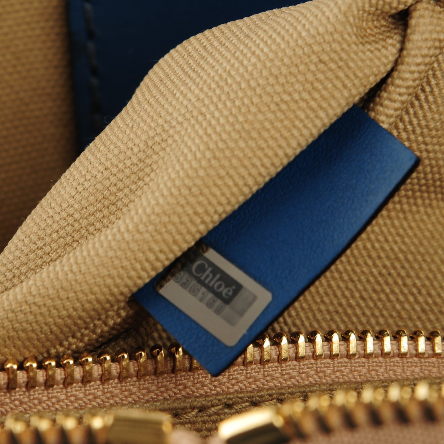 Pebbled Calfskin Medium Baylee Bi-Color Tote Cobalt Navy