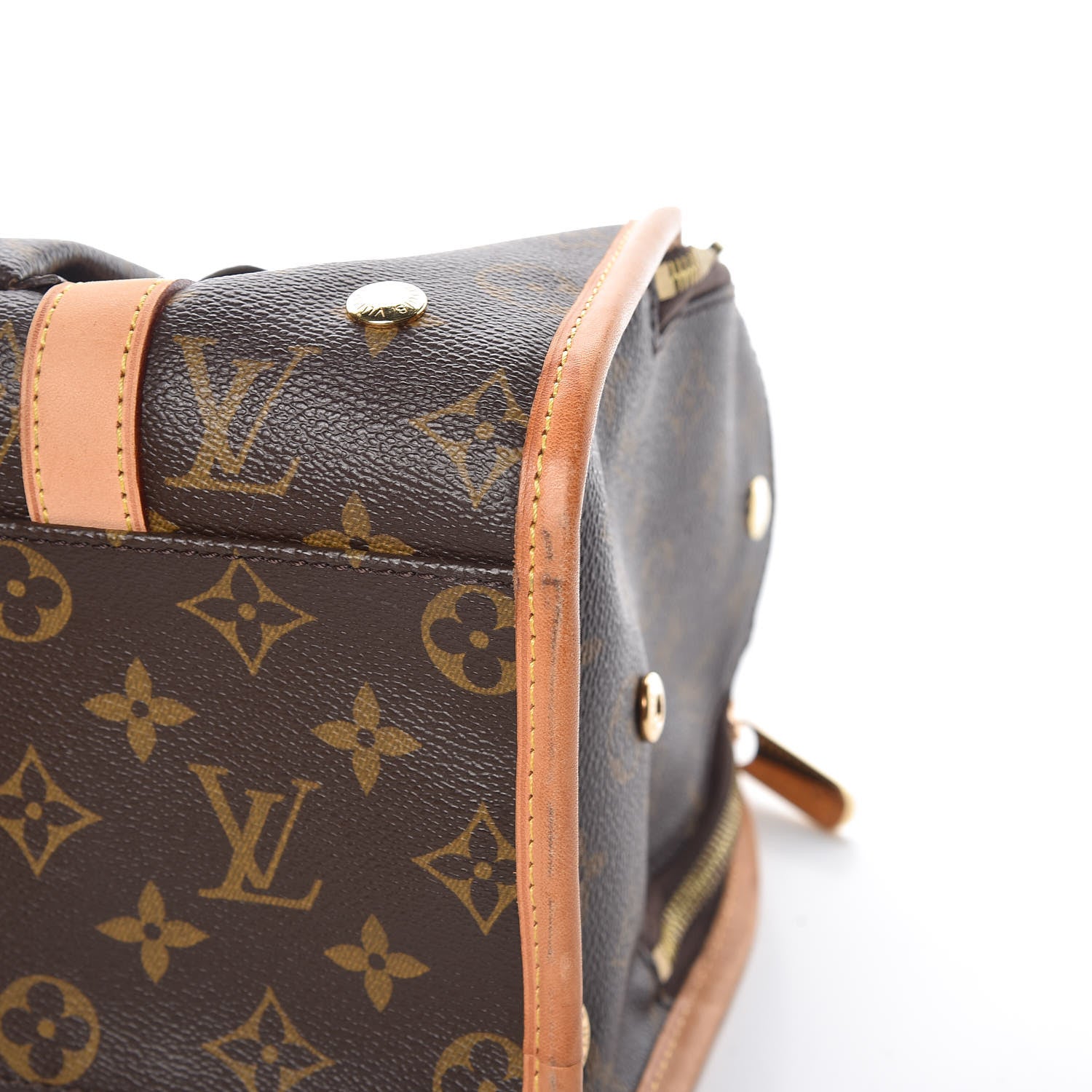 Louis Vuitton Monogram Baxter PM Dog Pet Carrier 9 of 12