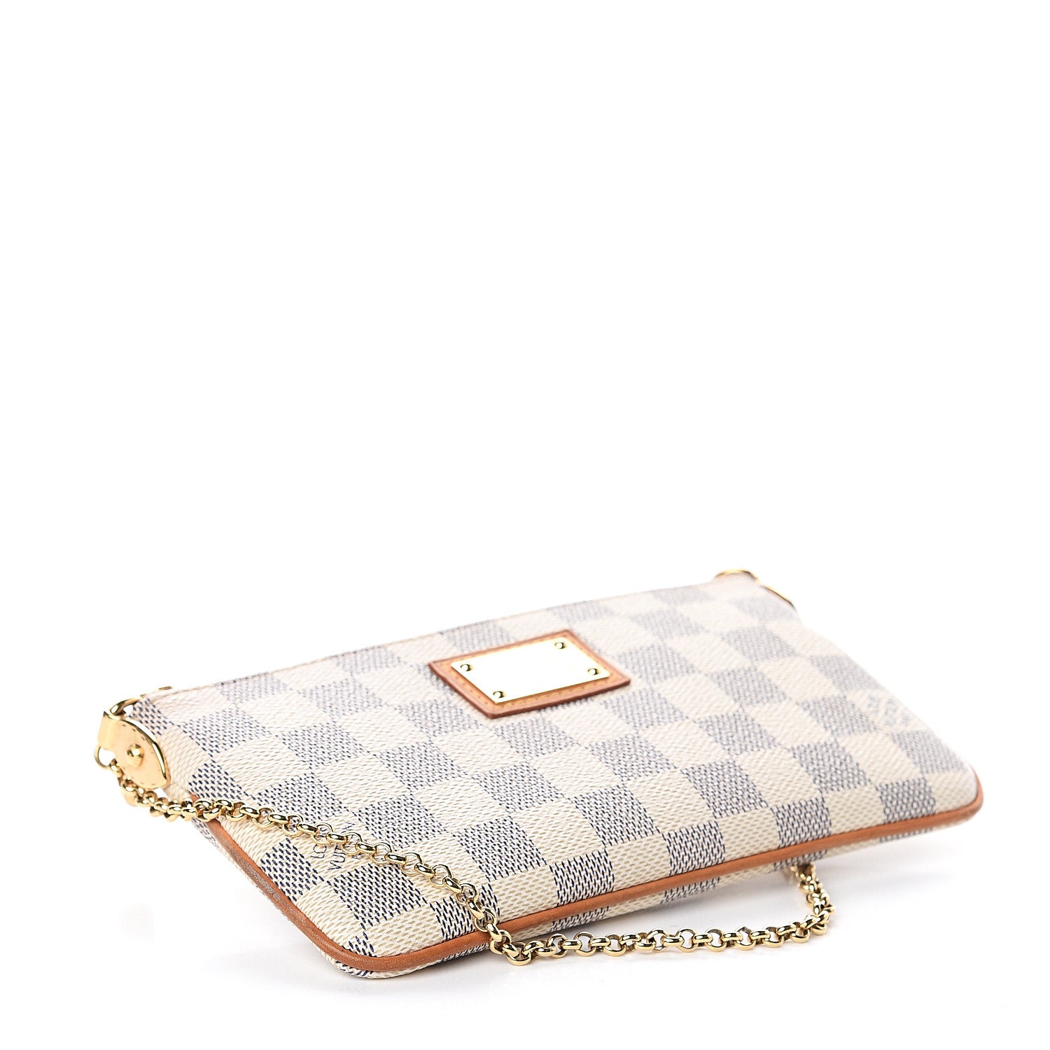 Louis Vuitton Damier Azur Pochette Milla MM 3 of 6