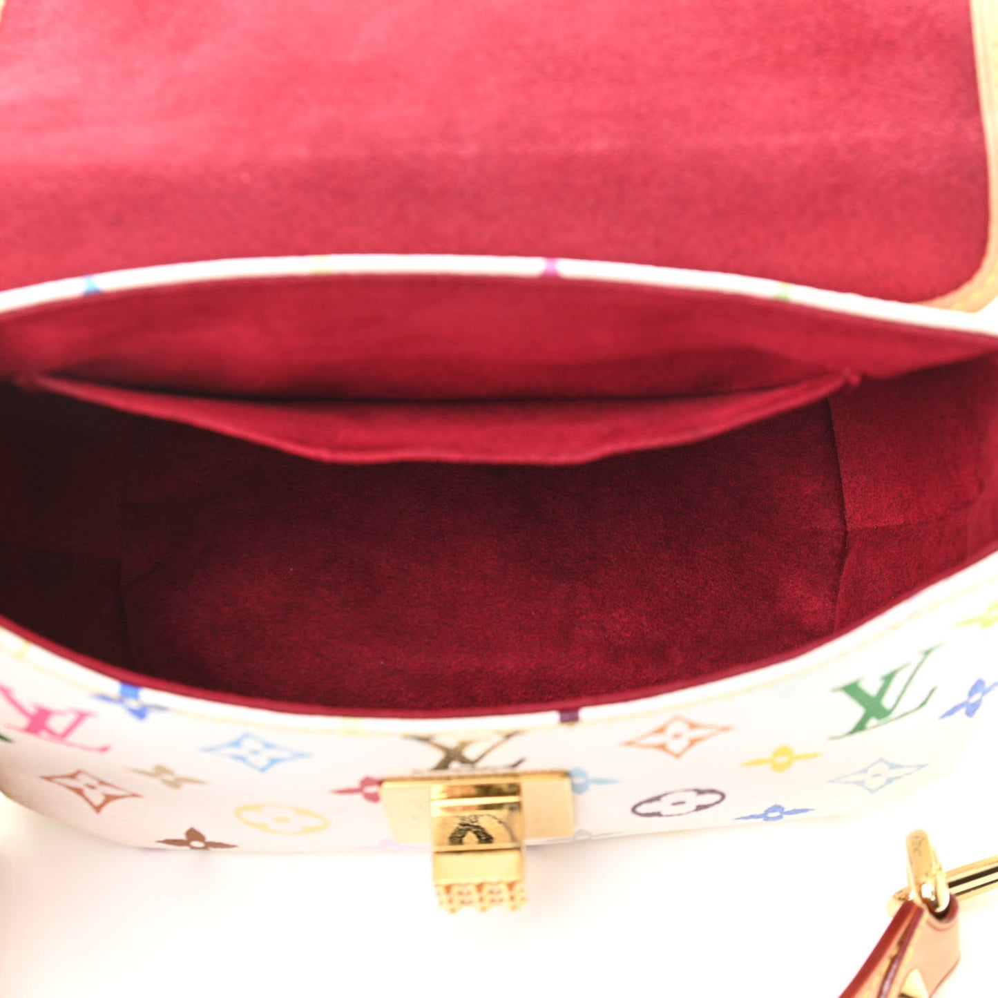 Monogram Multicolor Patti White