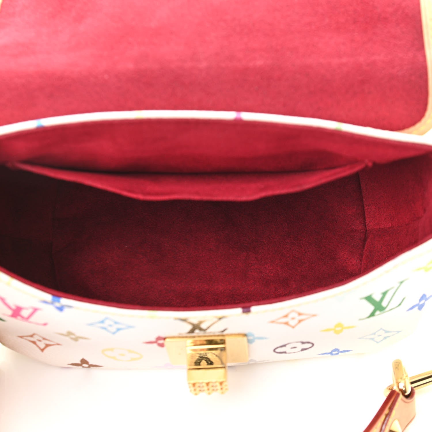 Louis Vuitton Monogram Multicolor Patti White 6 of 11