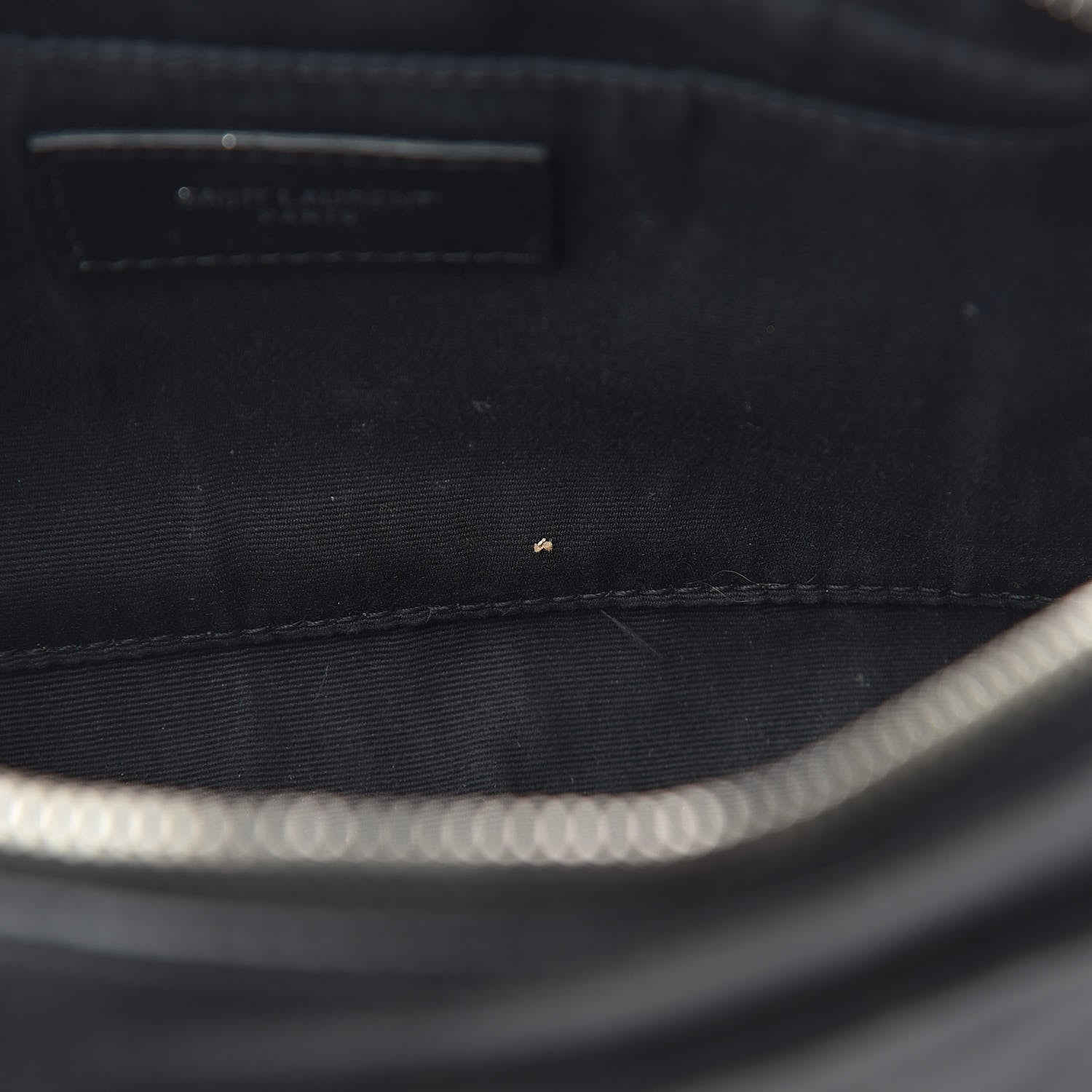Saint Laurent Calfskin Monogram Small Lou Camera Bag Black 10 of 18