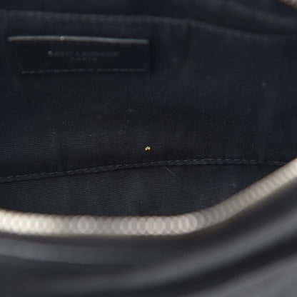 Saint Laurent Calfskin Monogram Small Lou Camera Bag Black 10 of 18