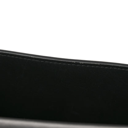 Burberry Coated Canvas Horseferry Print Grace Bag Black 10 of 12