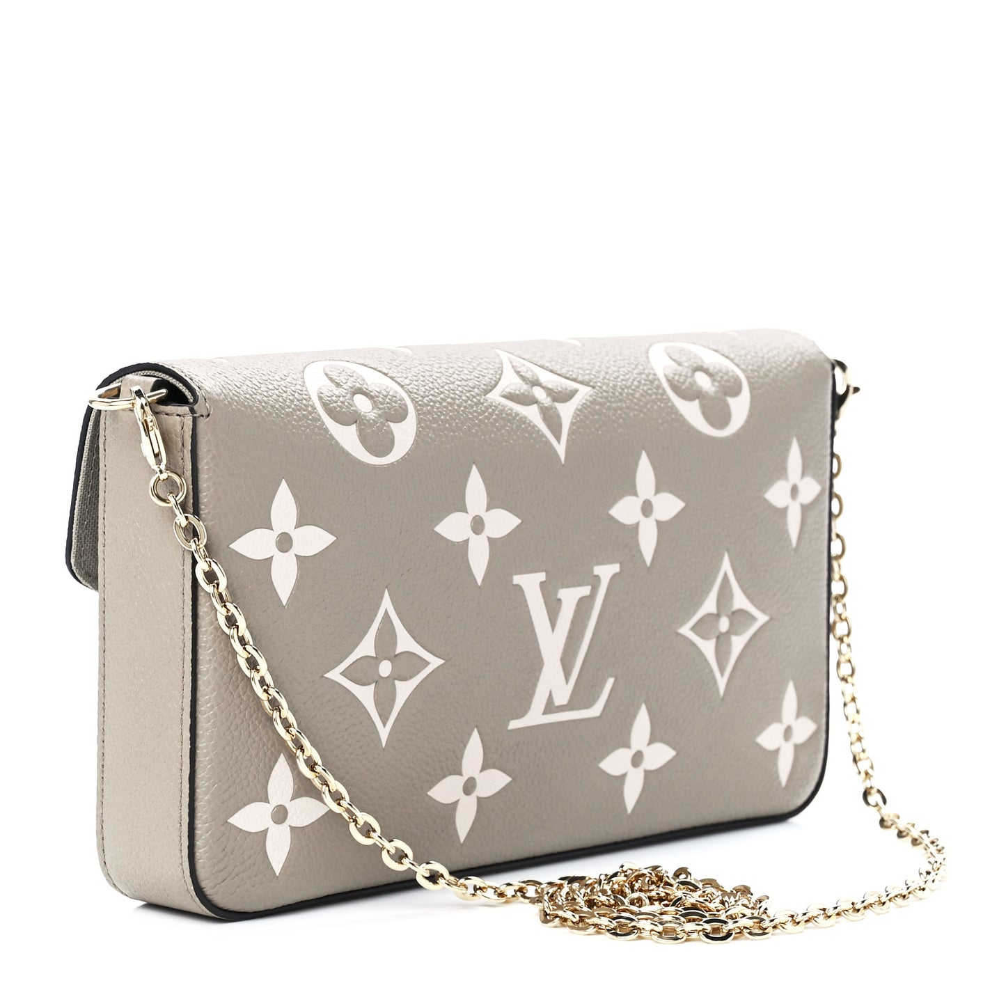 Empreinte Monogram Giant Felicie Pochette Tourterelle Creme