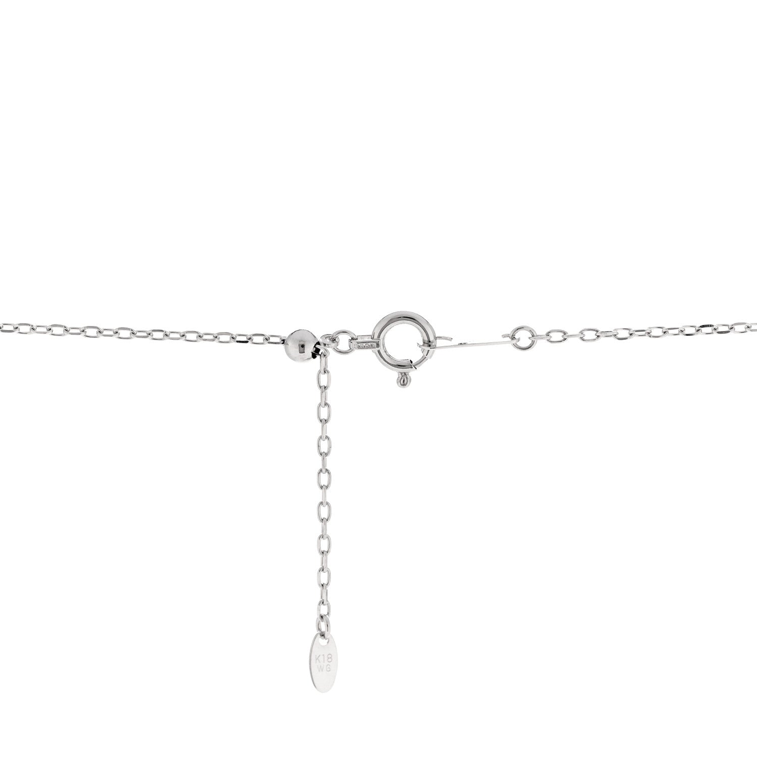 Parker & West by FASHIONPHILE 18K White Gold Diamond 1.48ctw Filigree Pendant Necklace 5 of 5