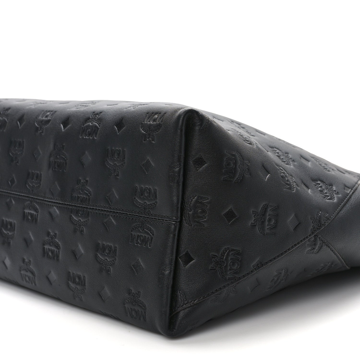 MCM Calfskin Ottomar Large Klara Hobo Black Black 9 of 11