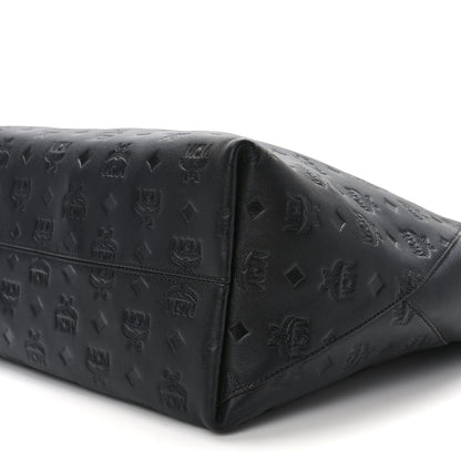 MCM Calfskin Ottomar Large Klara Hobo Black Black 9 of 11