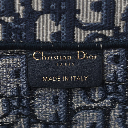 Christian Dior Oblique Book Tote Blue Multicolor 6 of 9