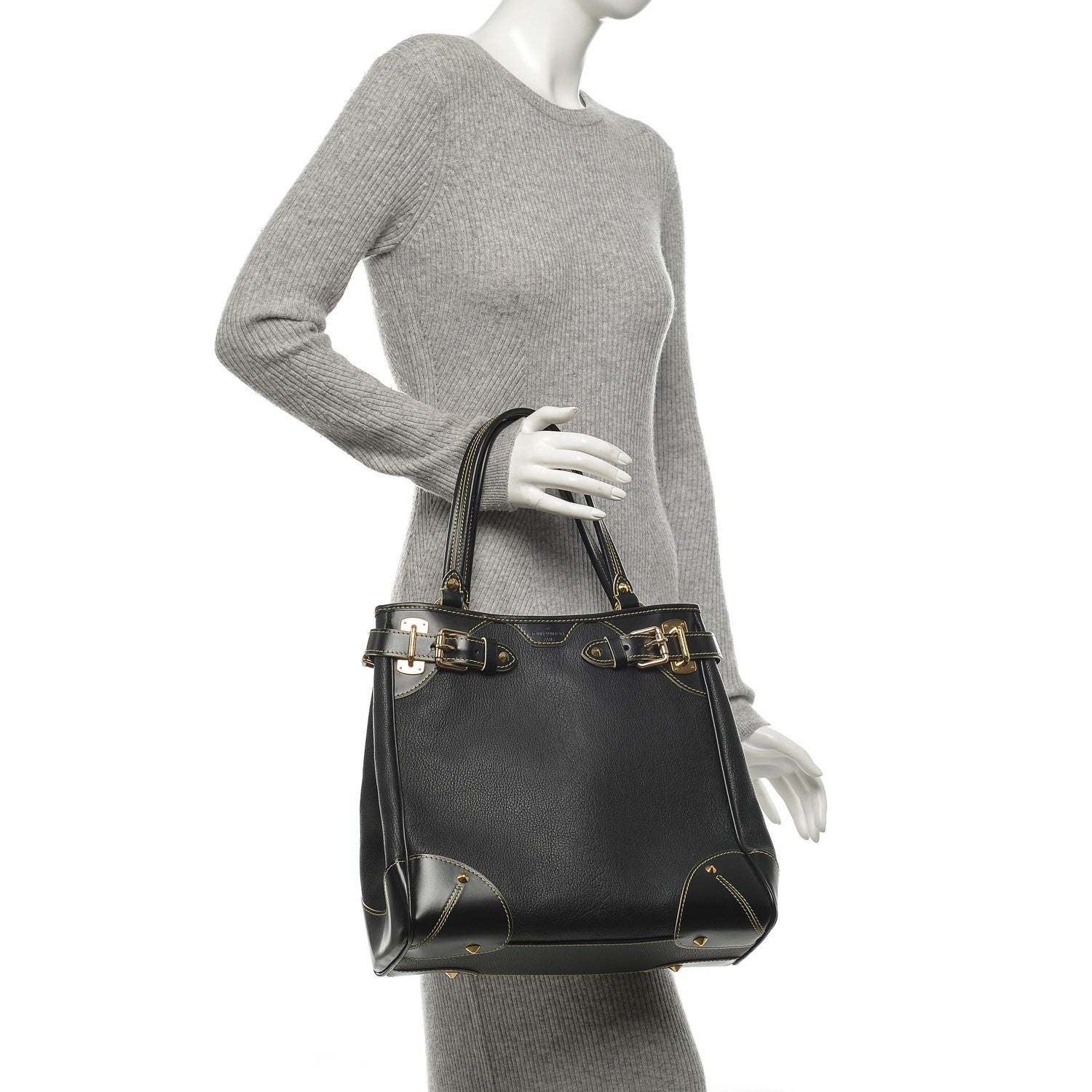 Louis Vuitton Suhali Le Majestueux Black 2 of 6