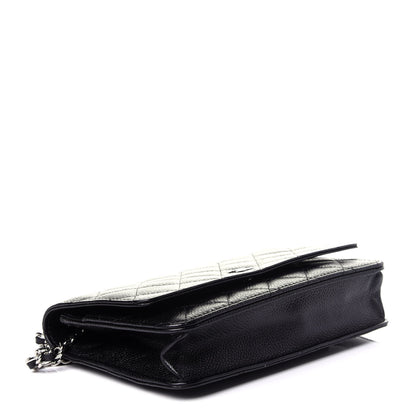Chanel Caviar Quilted Wallet On Chain WOC Black 5 of 12
