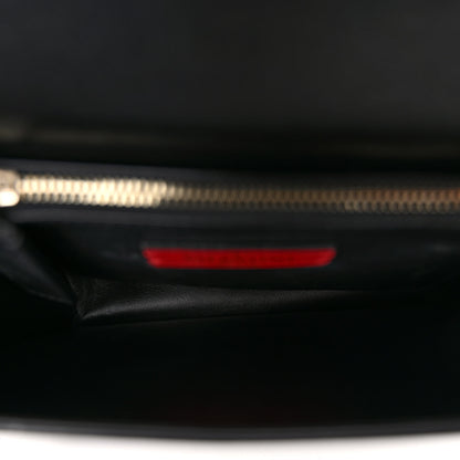 Valentino Garavani Vitello Rockstud Side Slip Crossbody Black 5 of 9