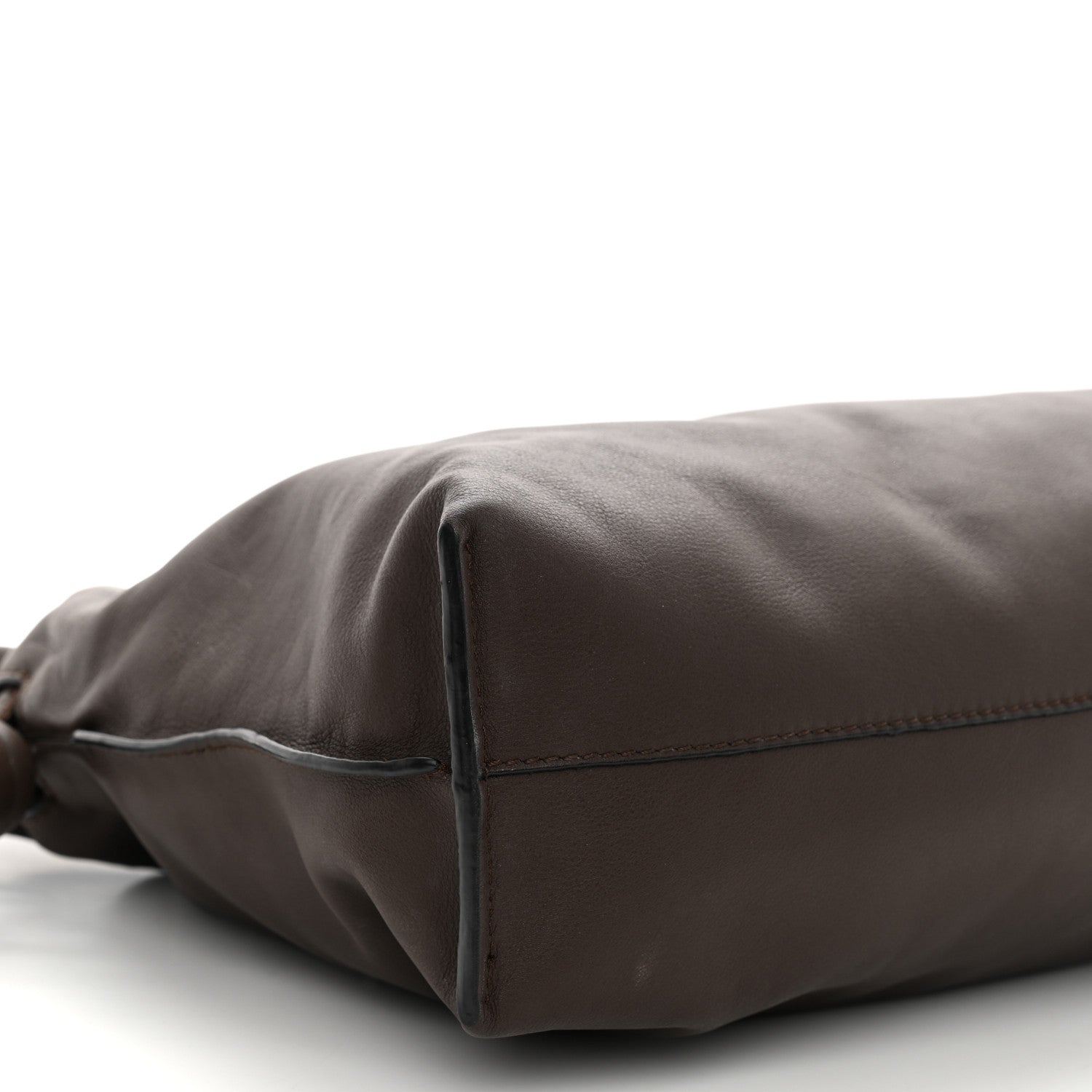 Loewe Nappa Medium Flamenco Knot Bag Chocolate 8 of 10