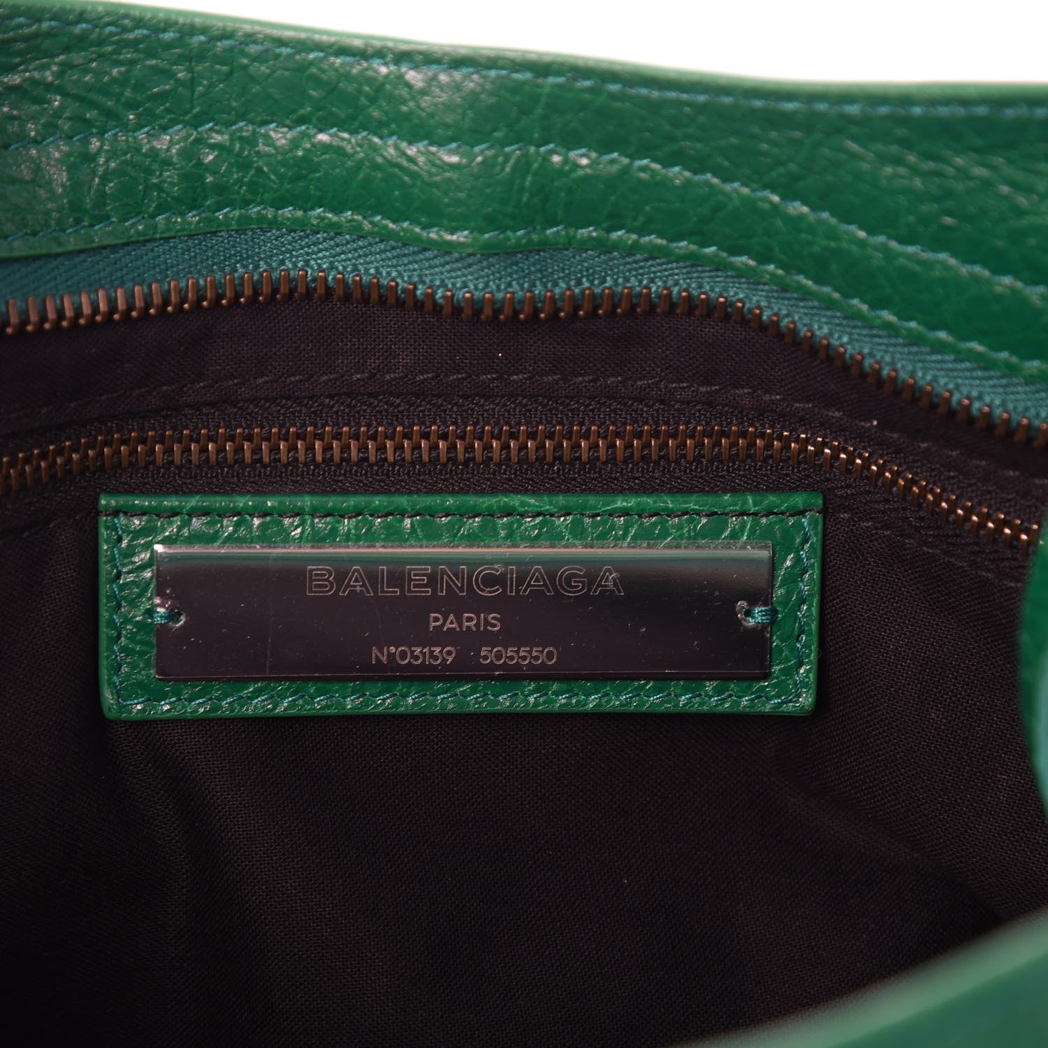 Balenciaga Agneau Classic Hardware City Vert Perroquet 7 of 8