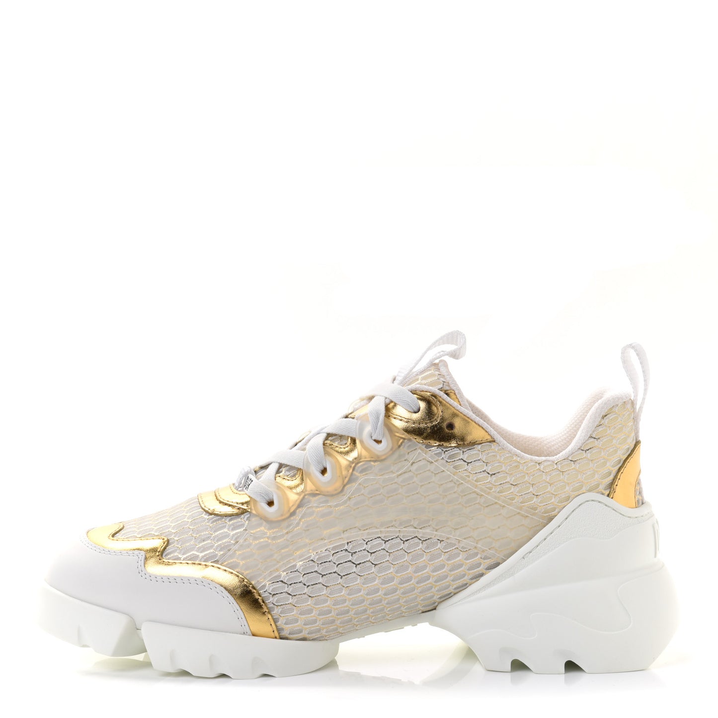 Mesh D-Connect Sneakers 37 Gold