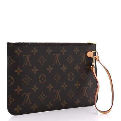 Louis Vuitton Monogram Neverfull MM GM Pochette 4 of 10