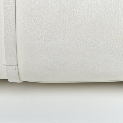 Balenciaga Smooth Calfskin Double Sided Small Everyday Tote Optic White Black 18 of 19
