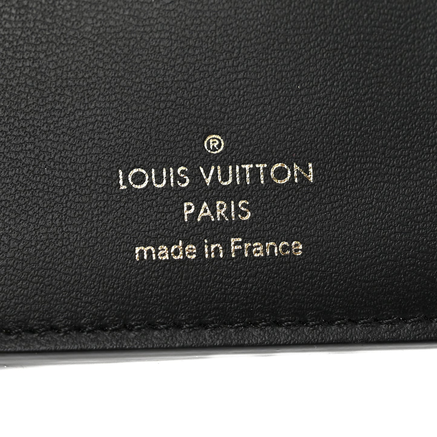 Taurillon Embellished Capucines Compact Wallet Black