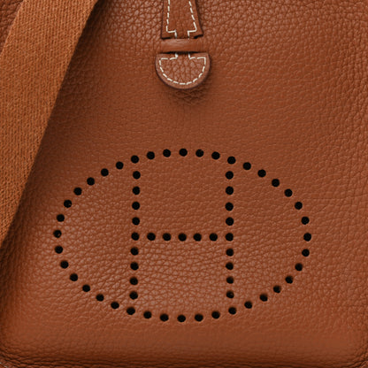 Hermes Taurillon Clemence Evelyne TPM Gold 9 of 12
