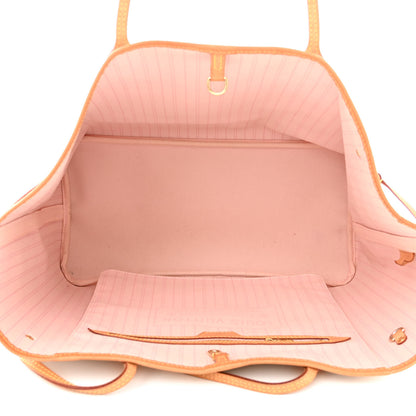 Louis Vuitton Damier Azur Neo Neverfull GM Rose Ballerine 6 of 14