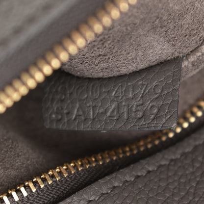 Celine Soft Grained Calfskin Small Belt Cabas Phantom Grey 8 of 10