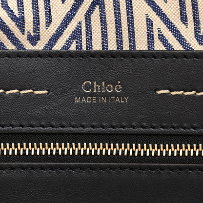 Chloe Calfskin Medium Daria Full Blue 7 of 11