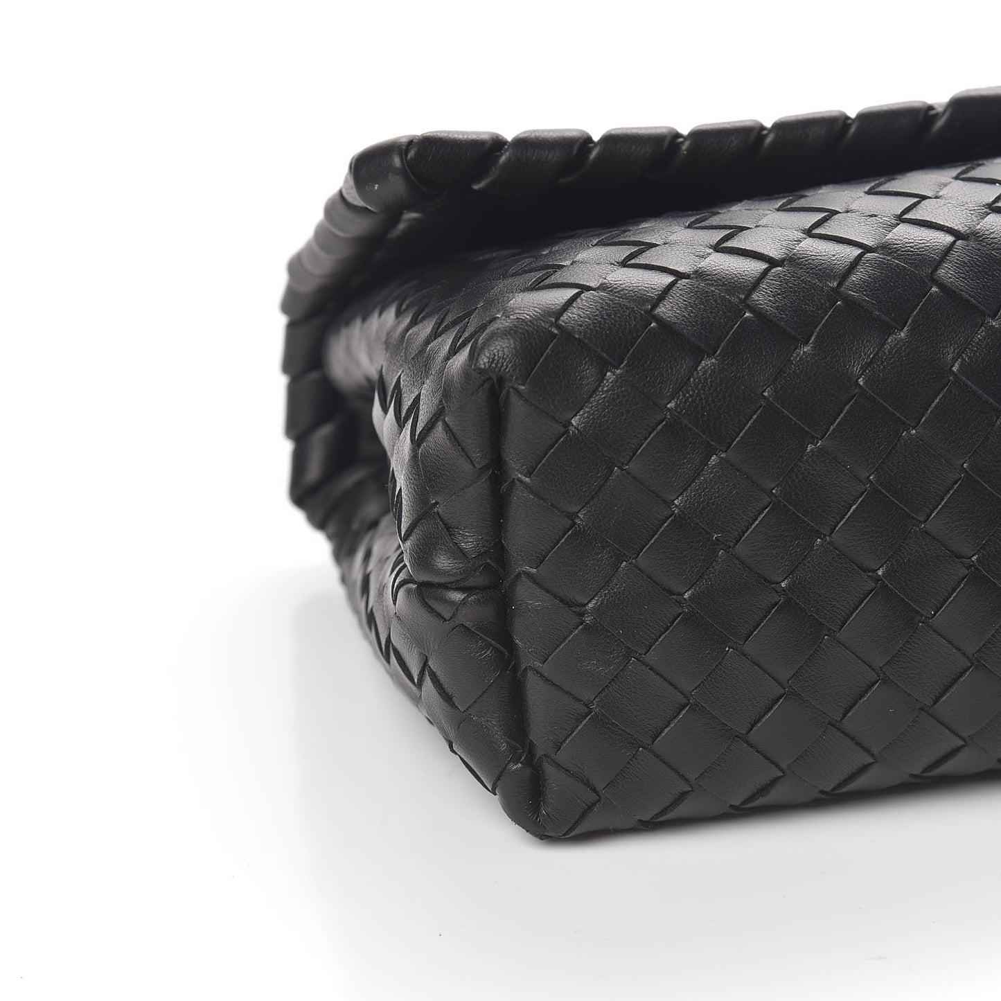 Nappa Intrecciato Baby Olimpia Shoulder Bag Tourmaline