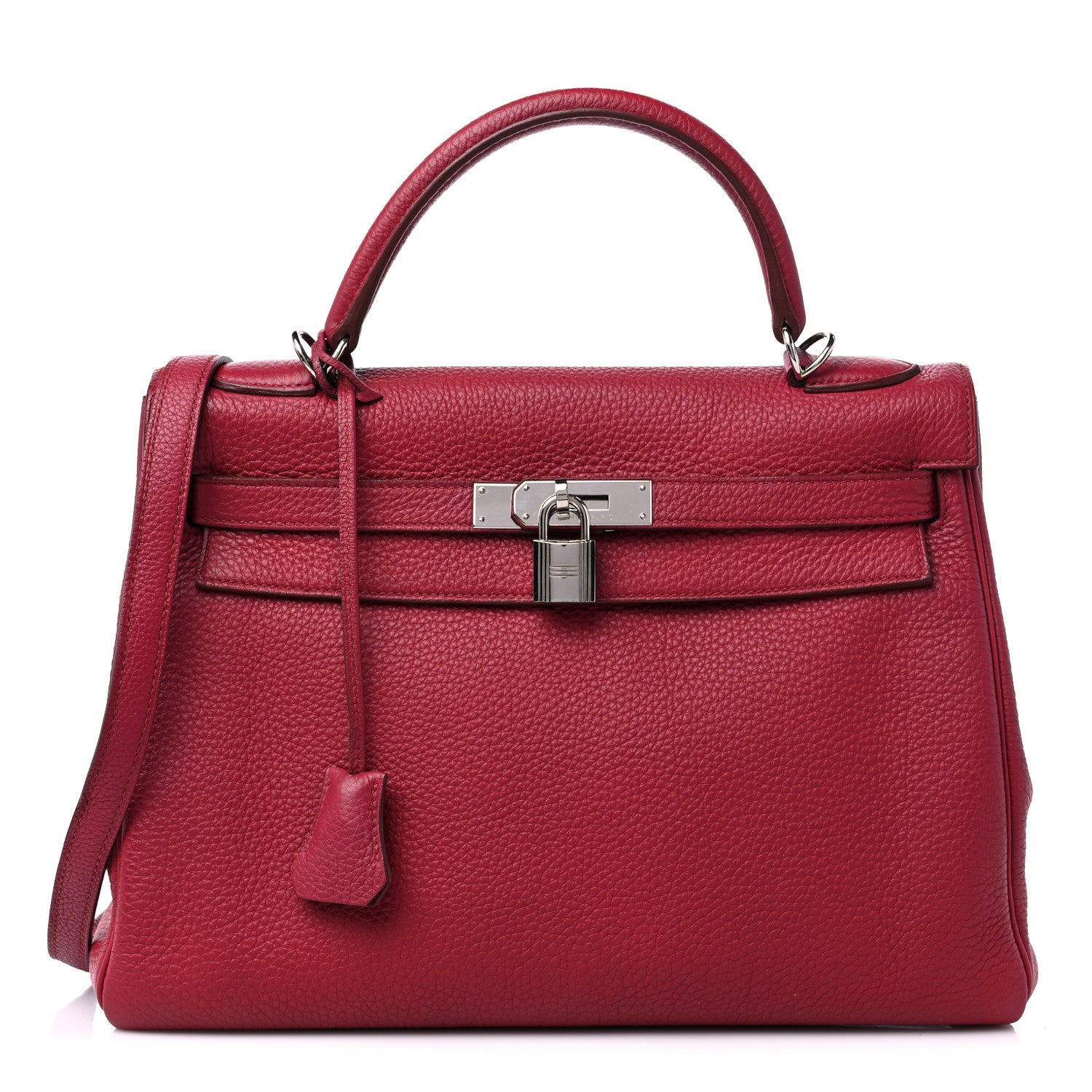 Hermes Togo Kelly Retourne 32 Rubis 1 of 12